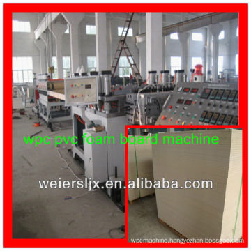 3-30mm thickness wpc foam plate making machine